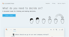 Desktop Screenshot of cleverstack.com