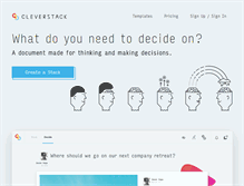 Tablet Screenshot of cleverstack.com